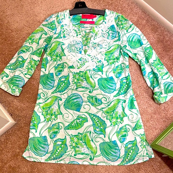 Lilly Pulitzer Tops - EUC Lilly Pulitzer Jubilee Tunic Top Brook Shields